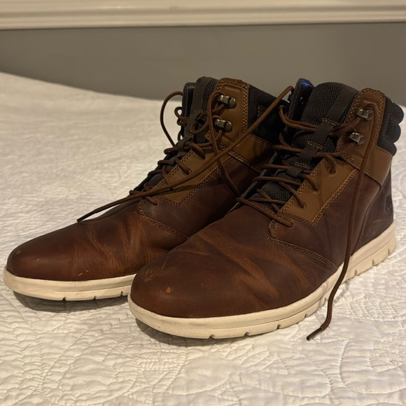 Timberland Boots. Brown. Men’s Size 12. Very Good Condition. - Picture 1 of 6